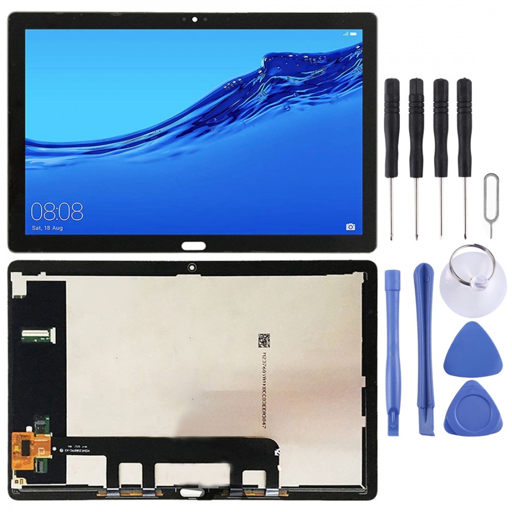 華為MediaPad M5 Liteは10 BAH2-W19 BAH2-L09（ブラック）用液晶画面と ...